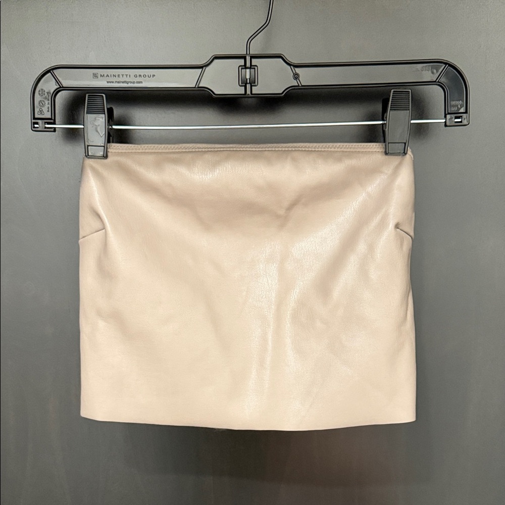 Skims pleather tube top